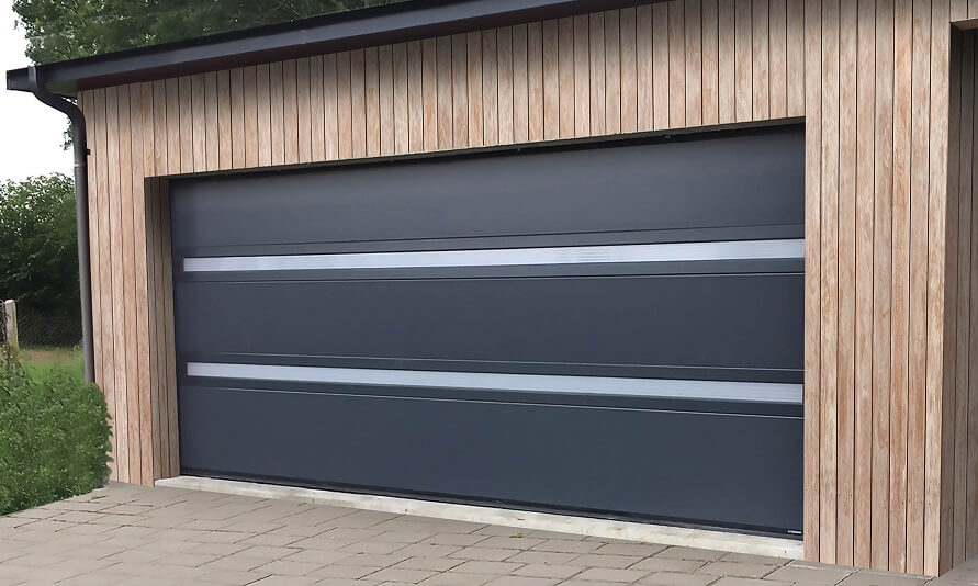 porte sectionnelle aluminium